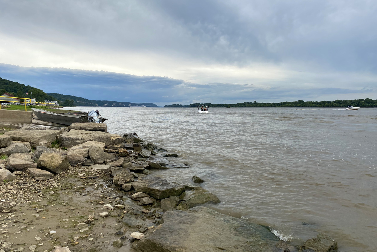 The Mississippi River at Grafton Illinois